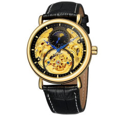 Годинник  Forsining 8177 Gold-Black