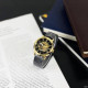 Watch Forsining 8099 Black-Gold-Black