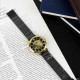Watch Forsining 8099 Black-Gold-Black