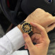 Watch Forsining 8099 Black-Gold-Black