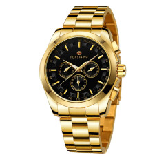 Часы  Forsining 6917 Gold-Black