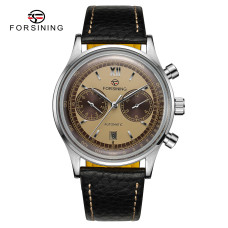 Часы  Forsining 6921 Silver-Latte