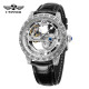 Watch Forsining 8258 Silver-Silver