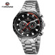 Watch Forsining 6911 Silver-Black