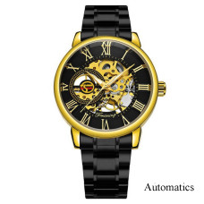 Часы  Forsining 8099 Automatics Black-Gold