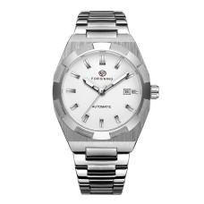 Часы  Forsining 8264 Silver-White