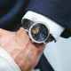 Watch Winner 8271 Silver-Blue