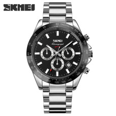 Часы  Skmei 9259SIBK Silver-Black