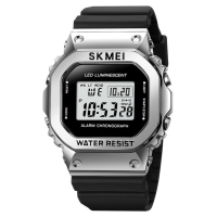 Watch Skmei 1851SIBK Silver Black