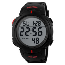 Годинник  Skmei 1068RD Black-Red