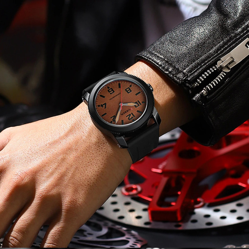 Watch Curren 8454 Black-Brown