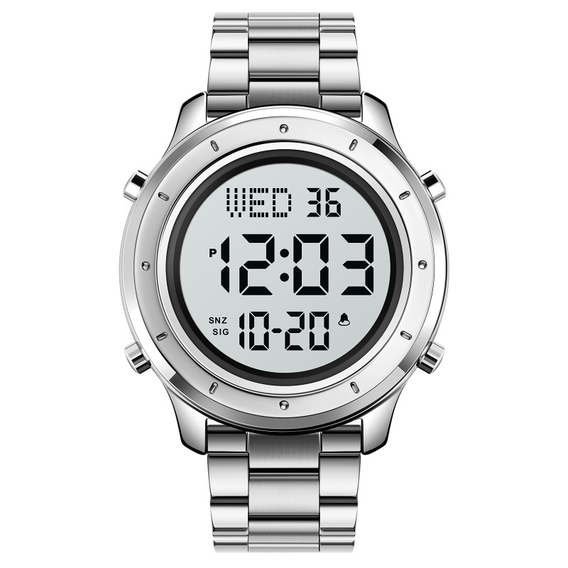 Watch Skmei 1864SSIWT Silver/White Steel