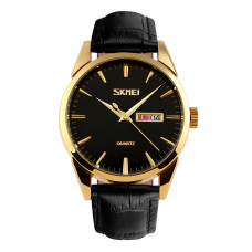 Годинник  Skmei 9073GDBK-B Gold-Black men