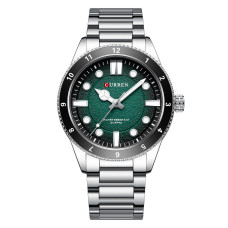 Часы  Curren 8450 Silver-Green