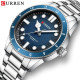 Watch Curren 8450 Silver-Blue