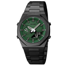 Часы  Skmei 1816BKGNBK Black Green-Black