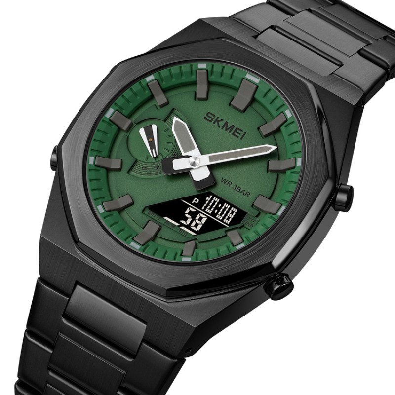 Watch Skmei 1816BKGNBK Black Green-Black