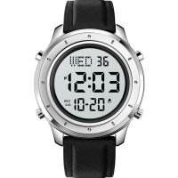 Watch Skmei 1864LSIWT Silver-White Leather