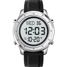Годинник  Skmei 1864LSIWT Silver-White Leather