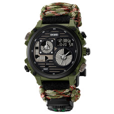 Годинник  Skmei 2202NCMGN Camo Green