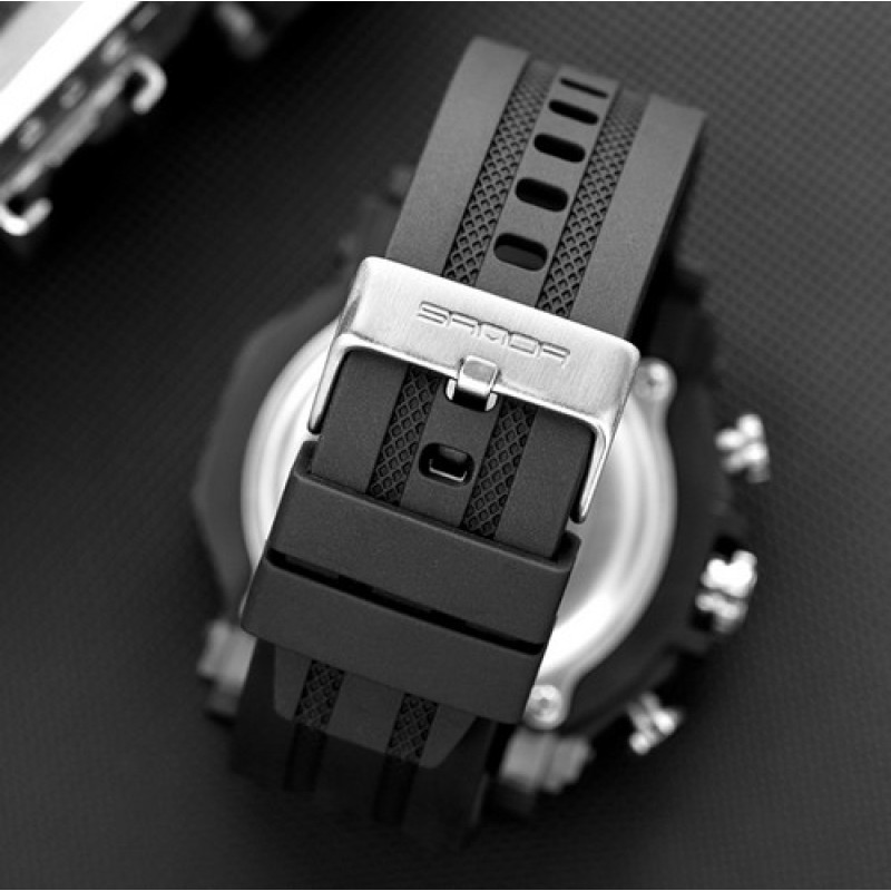 Watch Sanda 6012 All Black