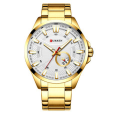 Часы  Curren 8372 Gold-White