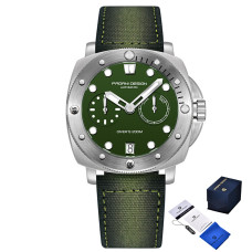 Часы  Pagani Design PD-1767 Silver-Green