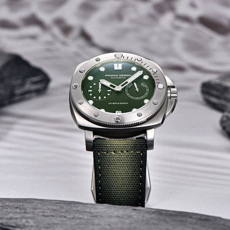 Watch Pagani Design PD-1767 Silver-Green
