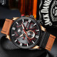 Watch Curren 8346 Brown-Cuprum-Black