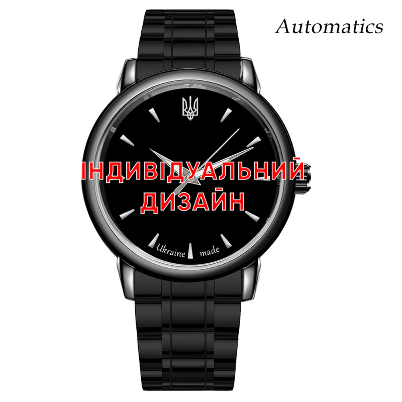 Watch Awarder 022 Black Metall Automatic Custom Design