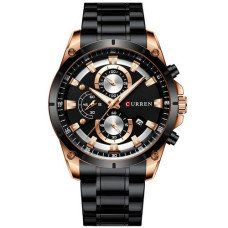 Годинник  Curren 8360 Black-Gold