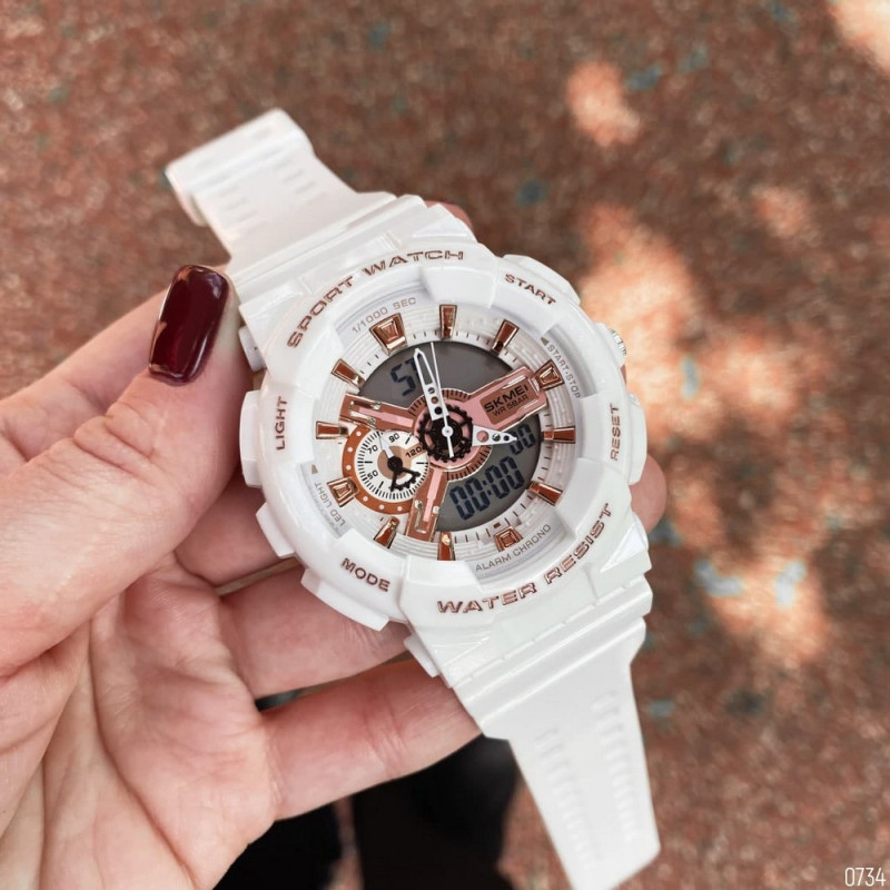 Watch Skmei 1688 White-Cuprum