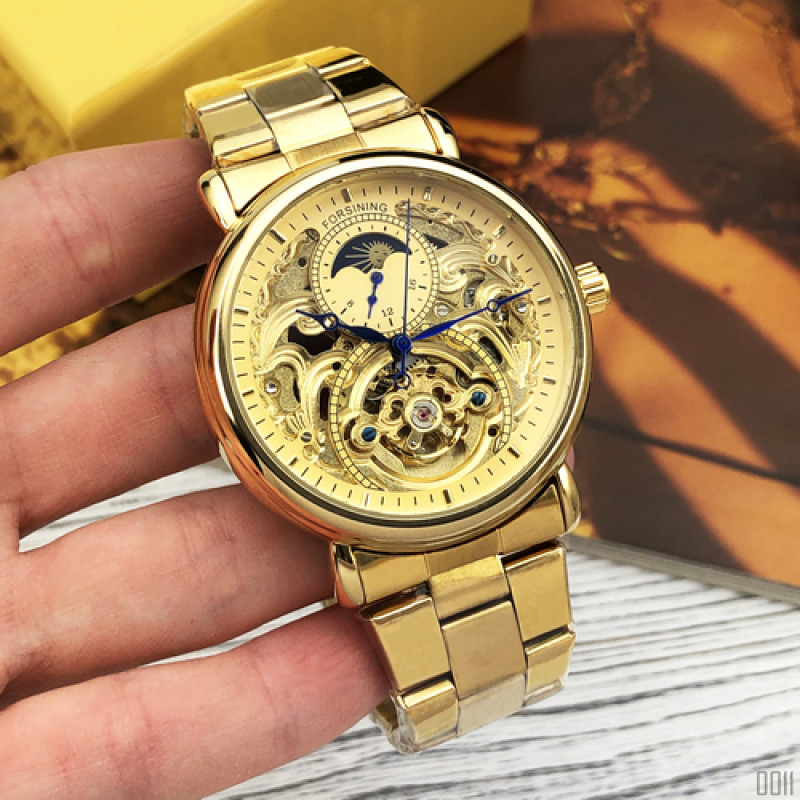 Watch Forsining 8177 All Gold