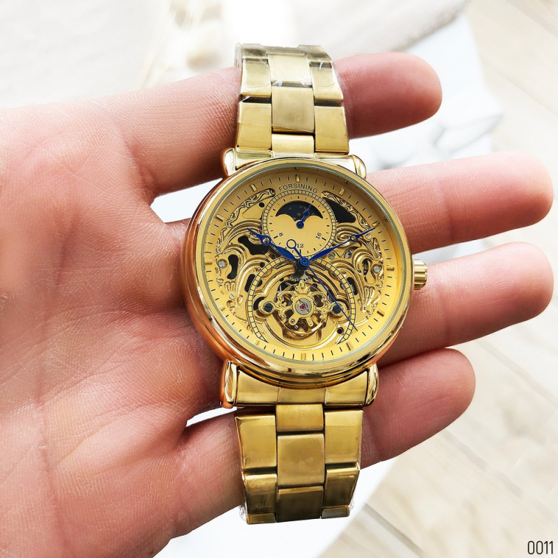 Watch Forsining 8177 All Gold