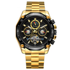 Часы  Forsining 6913 Gold-Black