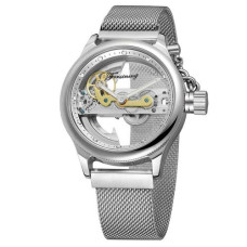 Часы  Forsining 9418 All Silver Diamonds