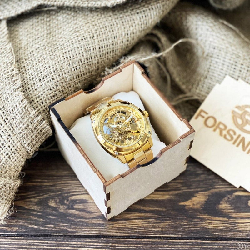 Watch Forsining 8181 All Gold