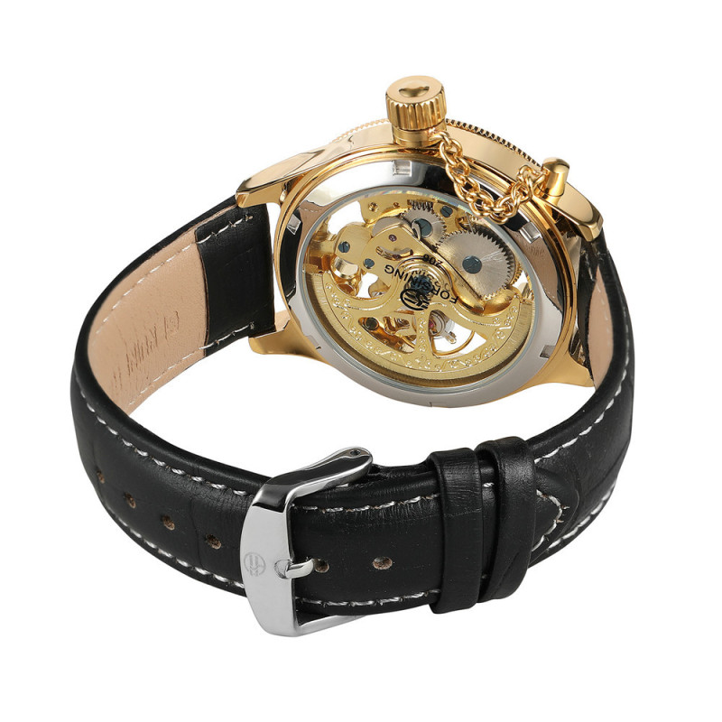 Watch Forsining 8155 Black-Gold