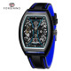 Watch Forsining 8252 All Black-Blue