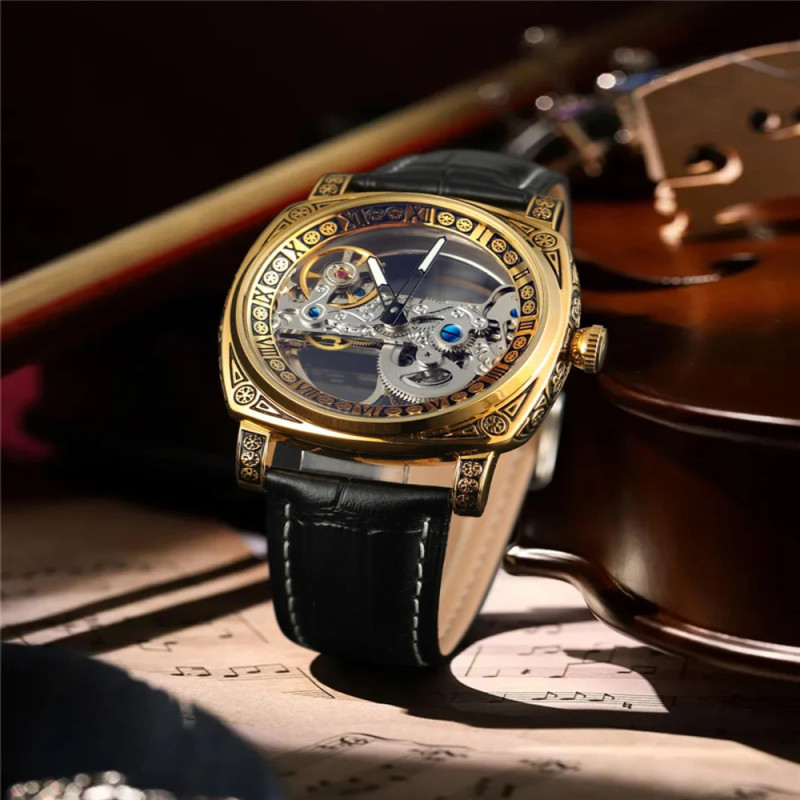 Watch Forsining 8263 Gold