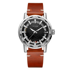 Часы  Winner 8278 Silver-Black
