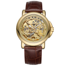 Часы  Forsining 8156 Brown-Gold