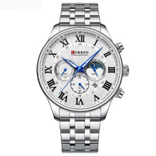 Часы  Curren 8427 Silver-White