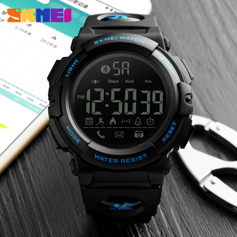 Skmei 1303BU Blue Smart Watch