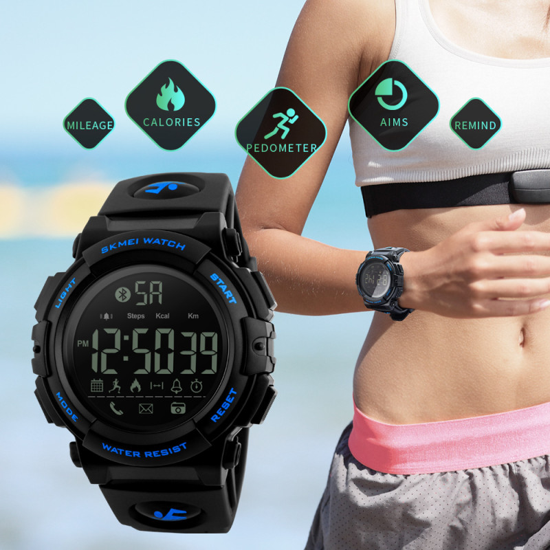 Skmei 1303BU Blue Smart Watch