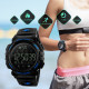 Skmei 1303BU Blue Smart Watch