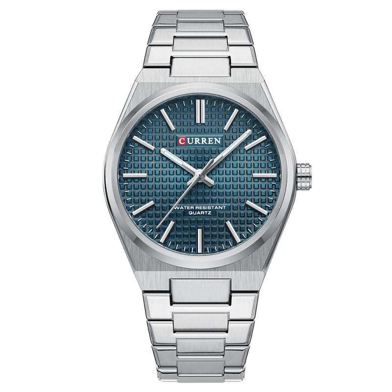 Watch Curren 8439 Silver-Blue