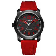 Часы  Curren 8454 Black-Red