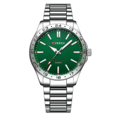 Часы  Curren 8452 Silver-Green
