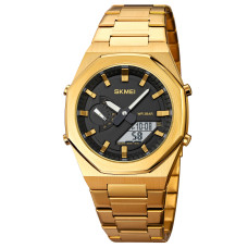 Годинник  Skmei 1816GDWT Gold-White